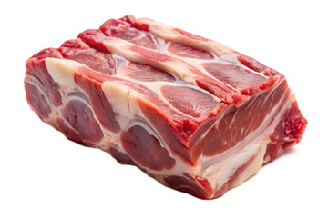 Mutton Back Chop Isolated on Transparent Background