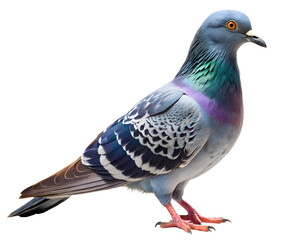Pigeon Bird Isolated on Transparent Background