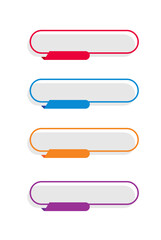 Infographic ribbon template For Workflow Layout Report Modern Infographic Banner Colorful Pack
