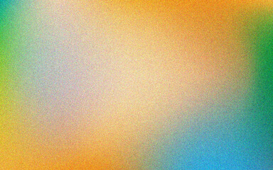Grainy Gradient Background with Vibrant Colors and Subtle Texture Overlay © Josim