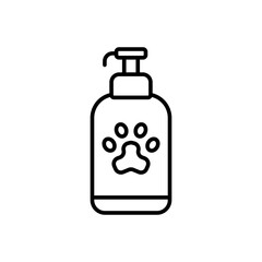 Pet shampoo icon