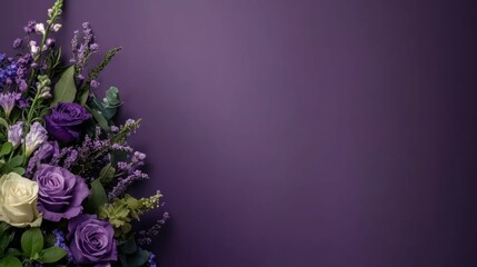 bouquet of lilac flowers