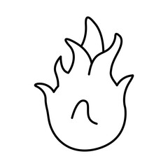 Dragon Fruits Editable Stroke Icons. Healthy Eating, Vegan Food, Diet, Weight Loss, Vegetarian Food Themes Vector Illustration