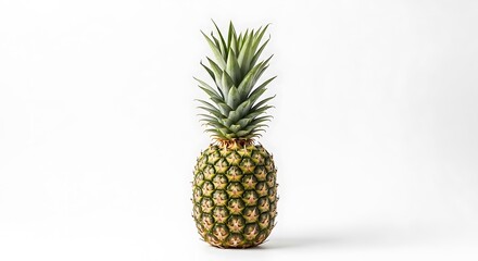 Fresh Pineapple Vibrant Tropical Fruit Image