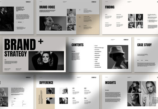Brand Strategy Presentation Template