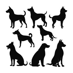 Dog Silhouettes