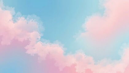 Soft blend of coral and peach hues creates a calming and gradient abstract background effect