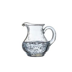 Sparkling Water in a Glass Pitcher