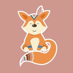 Squirrel Boho Animal