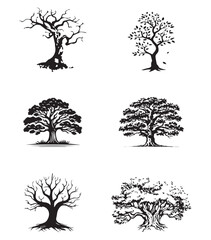 planting tree vector images