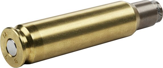 Fototapeta premium High Resolution Close up of a Spent Brass Cartridge Case