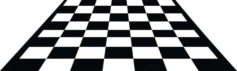 Obraz premium Vector Chessboard Illustration A Stunning Perspective