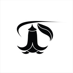 Copihue Flower Silhouette Icon