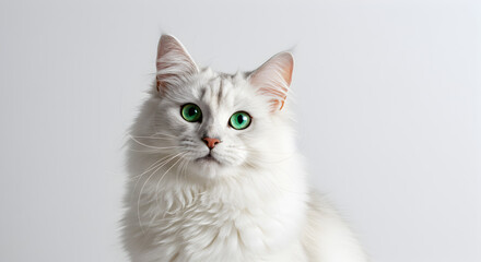 portrait of a beautiful cat