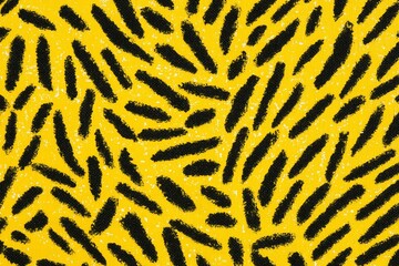 Abstract Brushstroke Pattern