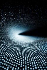 Abstract Dot Matrix Tunnel