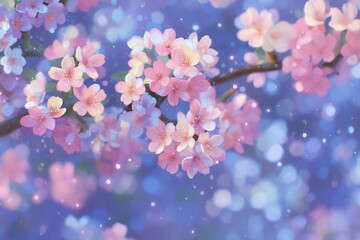 Cherry Blossoms in Bloom