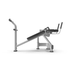 Chest Press Machine Isolated on Transparent Background