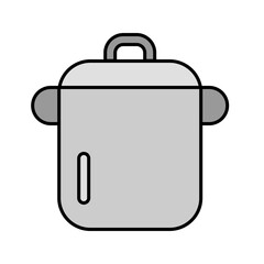 Cooking pot icon. Great for cooking or kitchen designs.