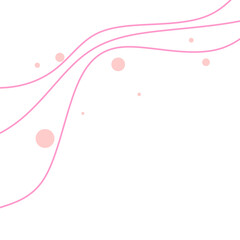 Aesthetic Wave Line Frame 