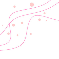 Aesthetic Wave Line Frame 