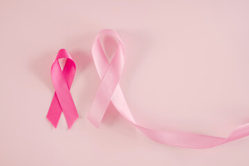 pink ribbons, Breast cancer awareness and October Pink day, world cancer day
