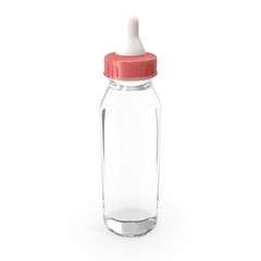 Baby Bottle isolated on transparent background