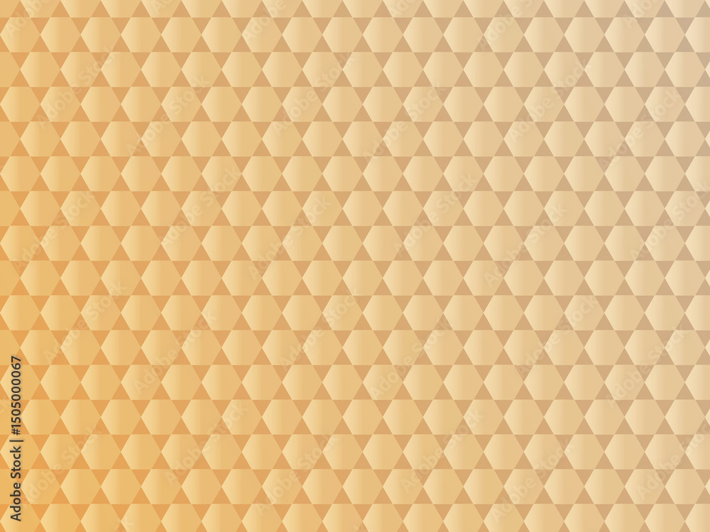 Poster beige hexagonal pattern background with a subtle gradient effect