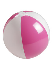 Pink and White Beach Ball | Summer Pool Toy