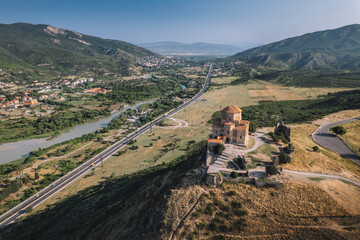 The old church on the top of the mountain