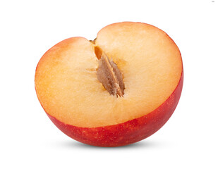 cherry plums isolated on transparent png