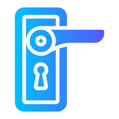 doorknob gradient icon