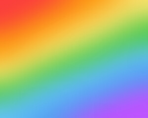 Rainbow background with bright gradient pattern. Abstract iridescent red, blue, yellow, orange, green, pastel blue and purple texture. 