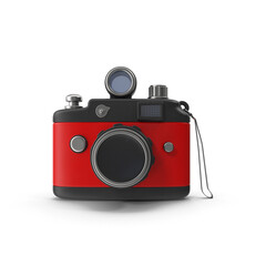 Camera isolated on transparent background