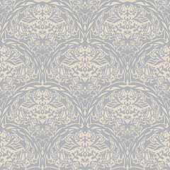 Seamless pattern, abstract, floral, for printing, fabric, wall and wrapping paper.