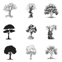 tree vector file images