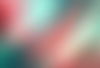 Soft Pastel Gradient Blur Background &ndash; Abstract Aesthetic Backdrop with Pink, Teal, and Light Green Smooth Color Flow