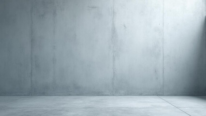 Empty Concrete Room Interior