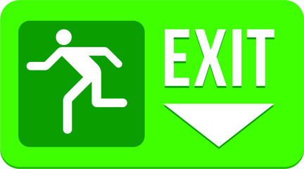 Exit icon,Fire Exit Icon,Emer...