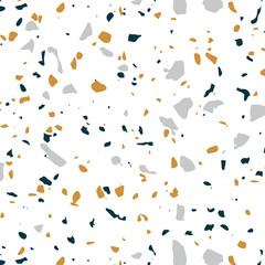 Terrazzo Pattern Texture Vector Design Template