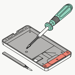 phone charge vector icon