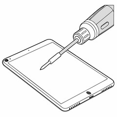 phone charge vector icon
