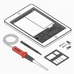 phone charge vector icon