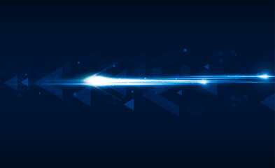 Abstract speed Light out technology background Hitech communication concept innovation background,  vector design