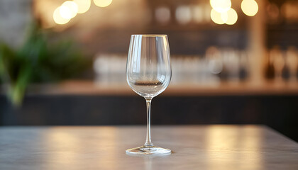 wine glasses on a table