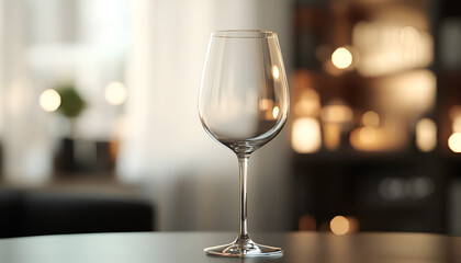 wine glasses on a table