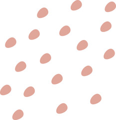 Cute Abstract Boho Dots Element