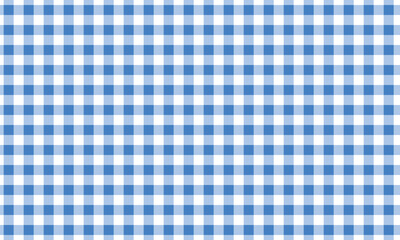 Seamless Checkered Pattern Blue White Background