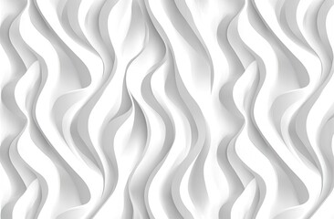 Abstract white wavy textured background