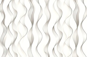Abstract wavy lines pattern on white background